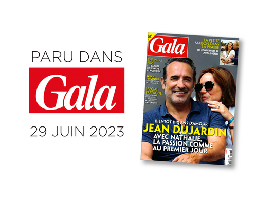 Vignette de parution dans le magazine Gala