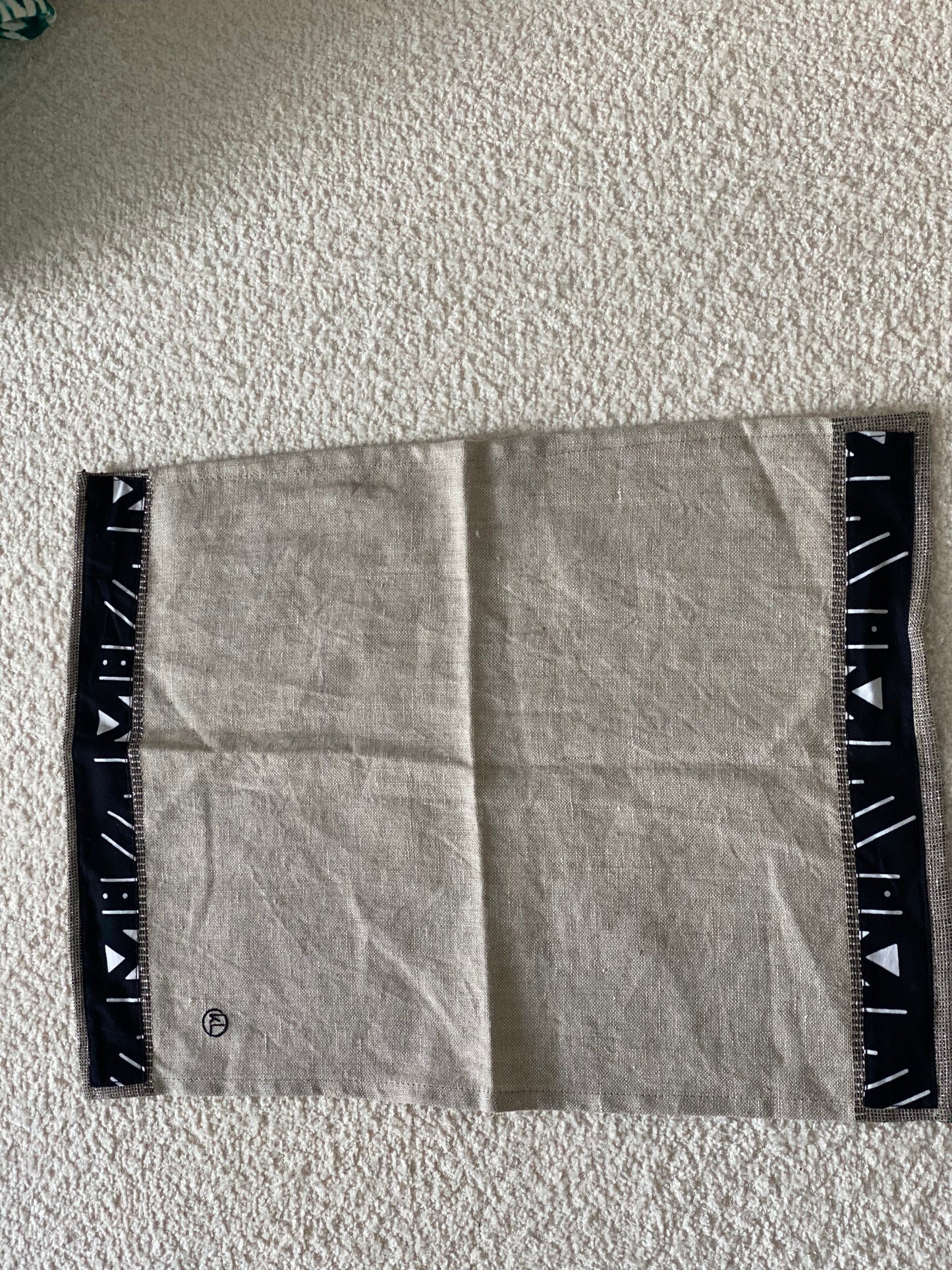 Doumini Antiquity Linen Napkins Set 45x45 cm Red