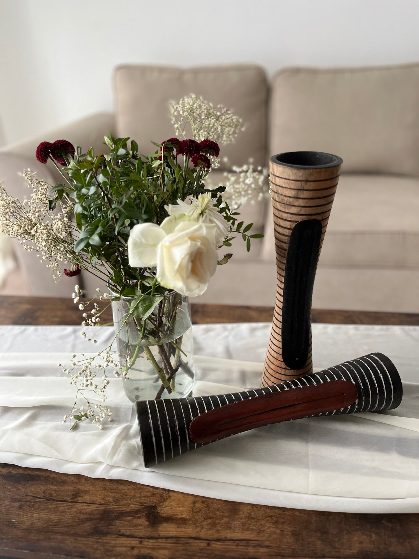 Idée cadeau révolutionnaire - Amplificateurs sonores naturels en bois de teck
